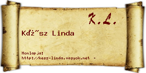 Kész Linda névjegykártya